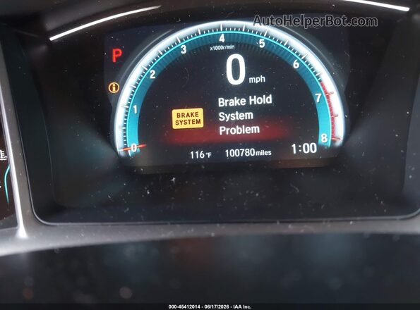 2HGFC2F75GH539285 2016 HONDA CIVIC White 