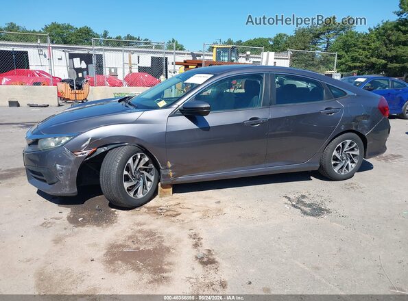 2HGFC2F75GH544065 2016 HONDA CIVIC Gray Vista frontal