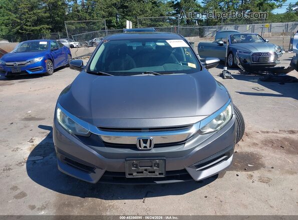 2HGFC2F75GH544065 2016 HONDA CIVIC Gray Vista del cuadro de instrumentos