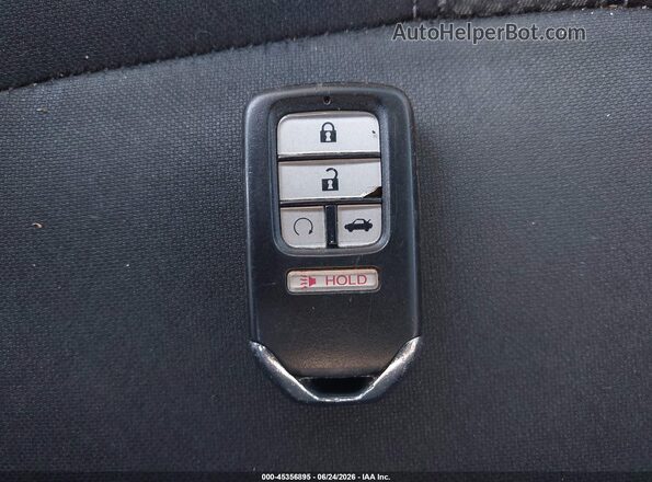 2HGFC2F75GH544065 2016 HONDA CIVIC Gray Vista del salpicadero