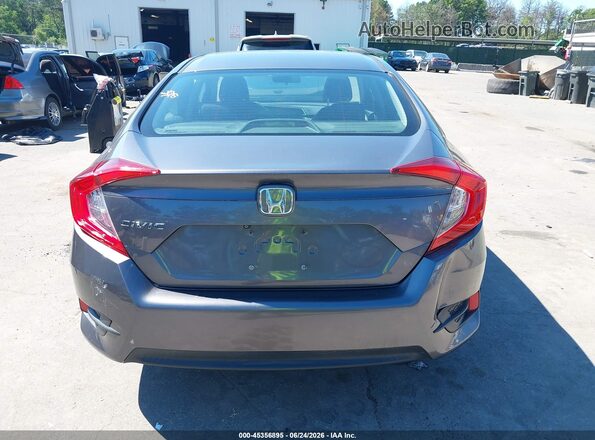 2HGFC2F75GH544065 2016 HONDA CIVIC Gray 