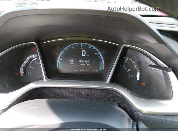 2HGFC2F75HH571347 2017 HONDA CIVIC Black Rear seats view