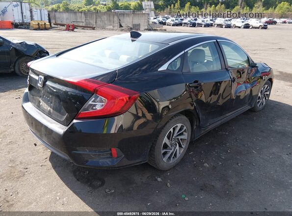 2HGFC2F75HH571347 2017 HONDA CIVIC Black Rear right