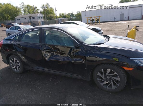 2HGFC2F75HH571347 2017 HONDA CIVIC Black Front view