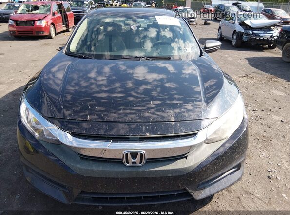 2HGFC2F75HH571347 2017 HONDA CIVIC Black Instrument cluster view