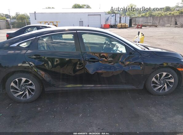 2HGFC2F75HH571347 2017 HONDA CIVIC Black Rear interior view