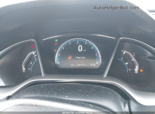 2HGFC2F75JH560760 2018 HONDA CIVIC Black Widok tylnych siedzeń