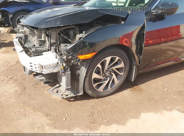 2HGFC2F75JH560760 2018 HONDA CIVIC Black Widok z przodu