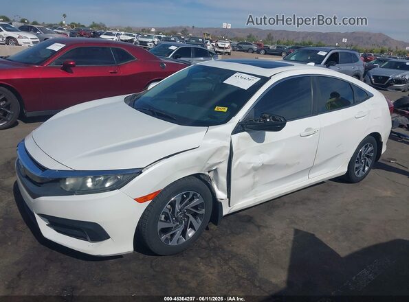 2HGFC2F75JH575310 2018 HONDA CIVIC White Դիմացի տեսք
