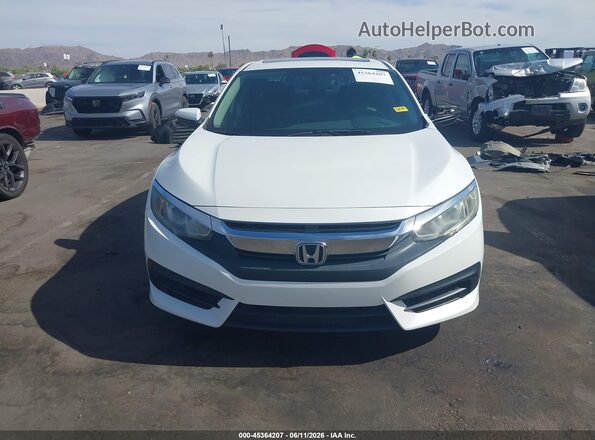 2HGFC2F75JH575310 2018 HONDA CIVIC White Սարքավորումների վահանակի տեսք