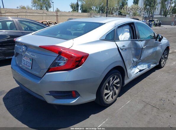 2HGFC2F76GH547105 2016 HONDA CIVIC Silver Tył prawy