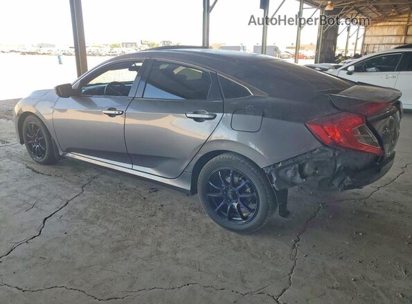 2HGFC2F76GH572649 2016 HONDA CIVIC Gray Rear left