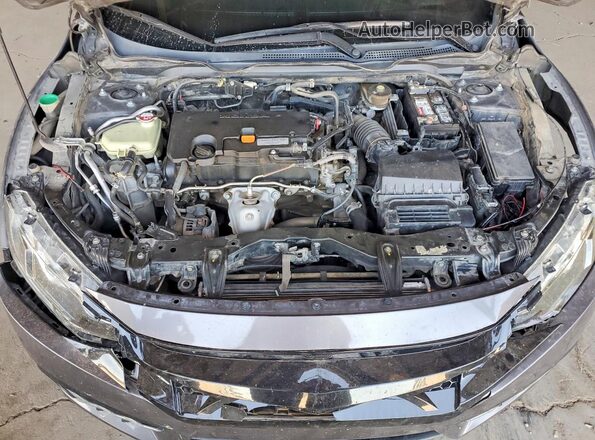 2HGFC2F76GH572649 2016 HONDA CIVIC Gray Rear interior view