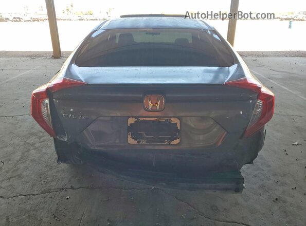 2HGFC2F76GH572649 2016 HONDA CIVIC Gray Rear view