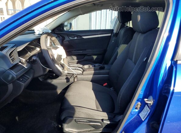 2HGFC2F76HH513554 2017 HONDA CIVIC Blue Вид салону спереду