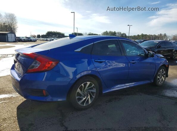 2HGFC2F76HH513554 2017 HONDA CIVIC Blue Задня права чверть