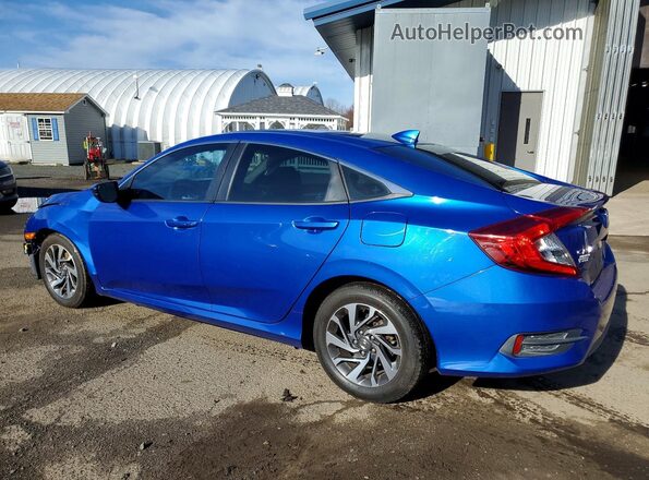 2HGFC2F76HH513554 2017 HONDA CIVIC Blue Задня ліва чверть