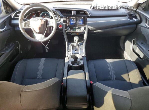 2HGFC2F76HH513554 2017 HONDA CIVIC Blue Вид панелі приладів