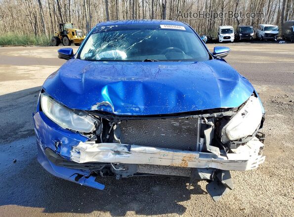 2HGFC2F76HH513554 2017 HONDA CIVIC Blue Вид спереду