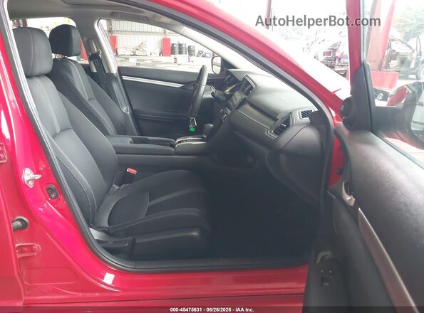 2HGFC2F76HH516292 2017 HONDA CIVIC Red Widok wnętrza z przodu