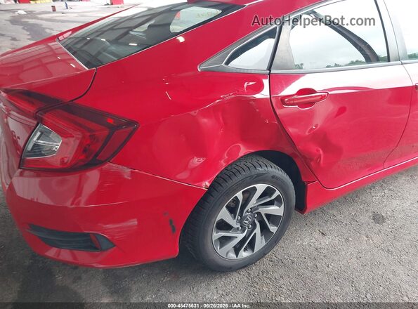 2HGFC2F76HH516292 2017 HONDA CIVIC Red Widok z przodu