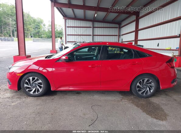 2HGFC2F76HH516292 2017 HONDA CIVIC Red Widok wnętrza 360 stopni
