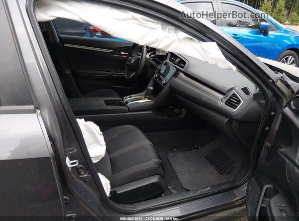 2HGFC2F76JH501281 2018 HONDA CIVIC Gray Vista interior delantera