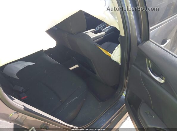 2HGFC2F76JH501281 2018 HONDA CIVIC Gray Vista de la etiqueta del VIN