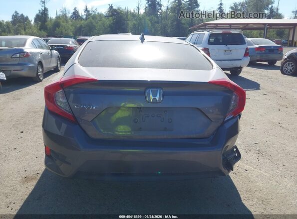 2HGFC2F76JH501281 2018 HONDA CIVIC Gray 