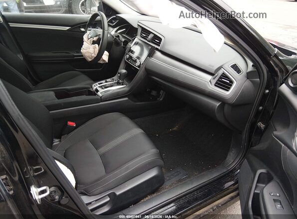 2HGFC2F76JH547841 2018 HONDA CIVIC Black Front interior view