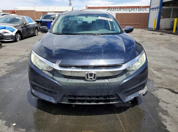 2HGFC2F76JH572982 2018 HONDA CIVIC Синий Вид спереди