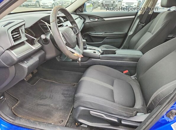 2HGFC2F76JH577311 2018 HONDA CIVIC Blue Widok wnętrza z przodu