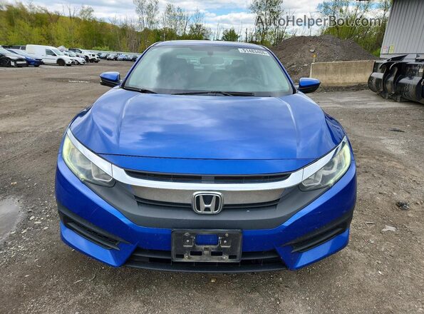 2HGFC2F76JH577311 2018 HONDA CIVIC Blue Widok z przodu