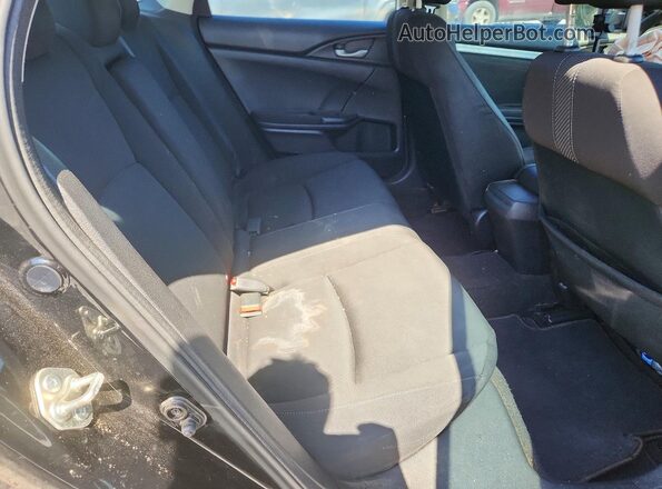 2HGFC2F77GH510502 2016 HONDA CIVIC Черный Вид задних сидений