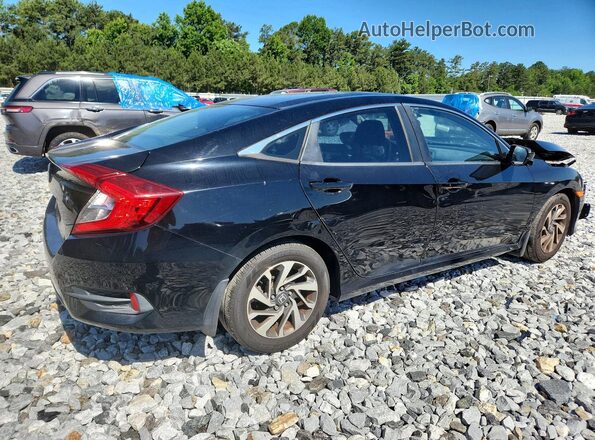 2HGFC2F77GH510502 2016 HONDA CIVIC Черный Задняя правая четверть