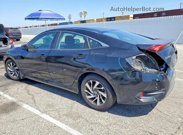 2HGFC2F77GH513996 2016 HONDA CIVIC Black Trasero izquierdo