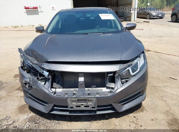 2HGFC2F77GH545749 2016 HONDA CIVIC Gray Սարքավորումների վահանակի տեսք