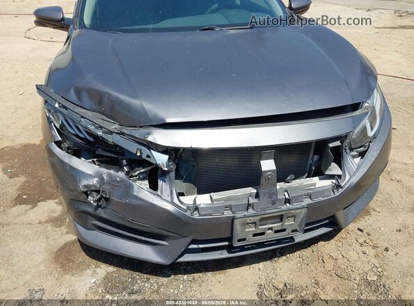 2HGFC2F77GH545749 2016 HONDA CIVIC Gray Դիմացի տեսք
