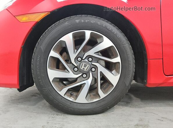 2HGFC2F77GH563507 2016 HONDA CIVIC Red 