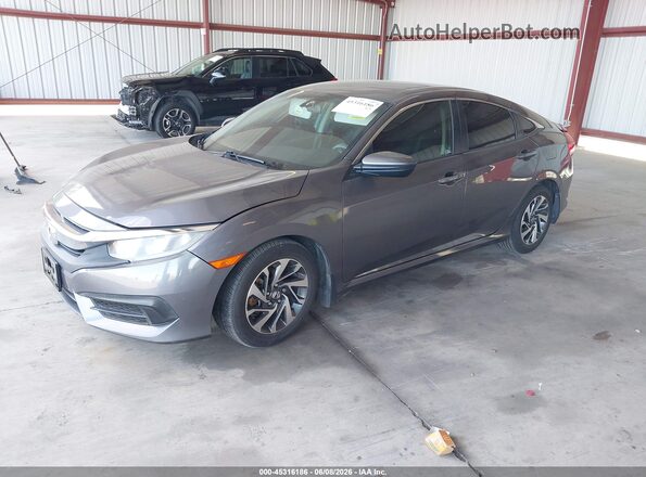 2HGFC2F77GH571297 2016 HONDA CIVIC Silver 