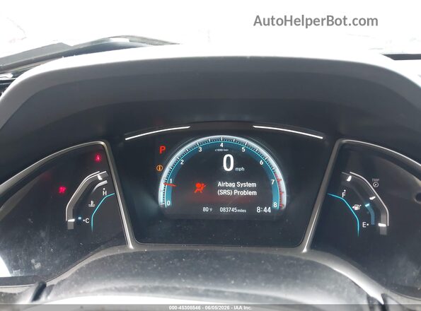 2HGFC2F77HH536275 2017 HONDA CIVIC Silver Հետևի նստատեղերի տեսք