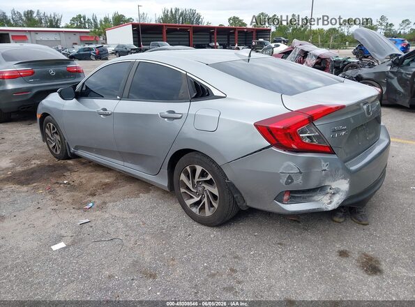 2HGFC2F77HH536275 2017 HONDA CIVIC Silver Հետևի ձախ