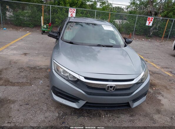2HGFC2F77HH536275 2017 HONDA CIVIC Silver Սարքավորումների վահանակի տեսք