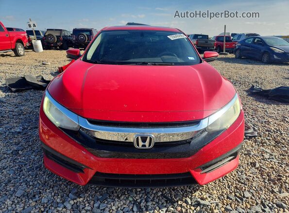 2HGFC2F77JH506778 2018 HONDA CIVIC Red 