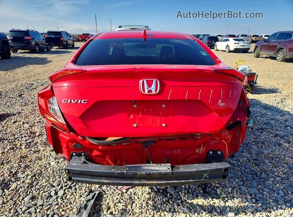 2HGFC2F77JH506778 2018 HONDA CIVIC Red 