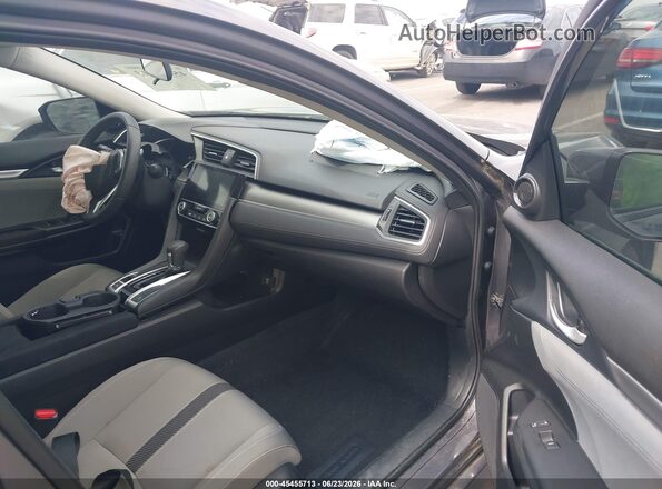 2HGFC2F77JH545791 2018 HONDA CIVIC Gray Սալոնի դիմացի տեսք
