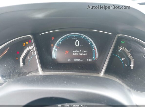 2HGFC2F77JH545791 2018 HONDA CIVIC Gray Հետևի նստատեղերի տեսք