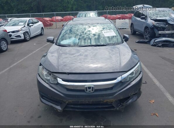 2HGFC2F77JH545791 2018 HONDA CIVIC Gray Սարքավորումների վահանակի տեսք