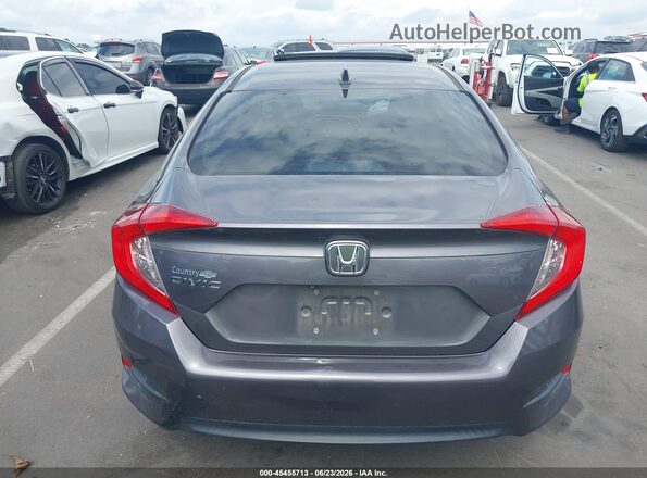2HGFC2F77JH545791 2018 HONDA CIVIC Gray 