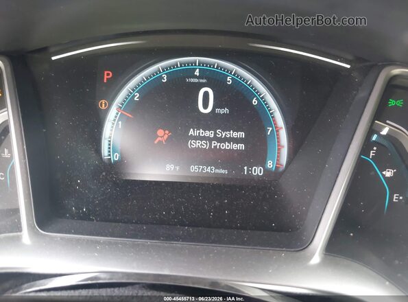 2HGFC2F77JH545791 2018 HONDA CIVIC Gray 